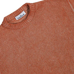 Stone Island Loose-Fit Crewneck Jumper With Contrast Stitch Details Burnt Orange Knits L2S155100016-S00Z8 V003B Detail View 3 | GATE
