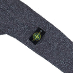 Stone Island Regular-Fit Crewneck Wool Sweater With Compass Badge Melange Lead  Knits L2S155100031-S0N20 V0M62 Detail View 4 | GATE
