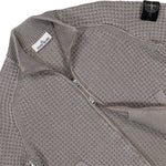 Stone Island Knitted Full-Zip Cardigan Grey Cardigans L2S155100034-S00TC V0060 Detail View 3 | GATE