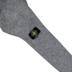 Stone Island Knitted Crewneck Wool Sweater Grey Sweatshirts L2S155100050-S0N22 V0M60 Detail View 4 | GATE