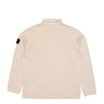 Stone Island Polo Collar Sweatshirt W Snap Placket Ivory Sweatshirts L2S156100001-S0406 V0093 Detail View 2 | GATE