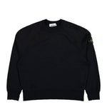 Stone Island Oversized Crewneck Sweatshirt With Raglan Sleeves Black  Sweatshirts L2S156100008-S0051 V0029 Detail View 1 | GATE
