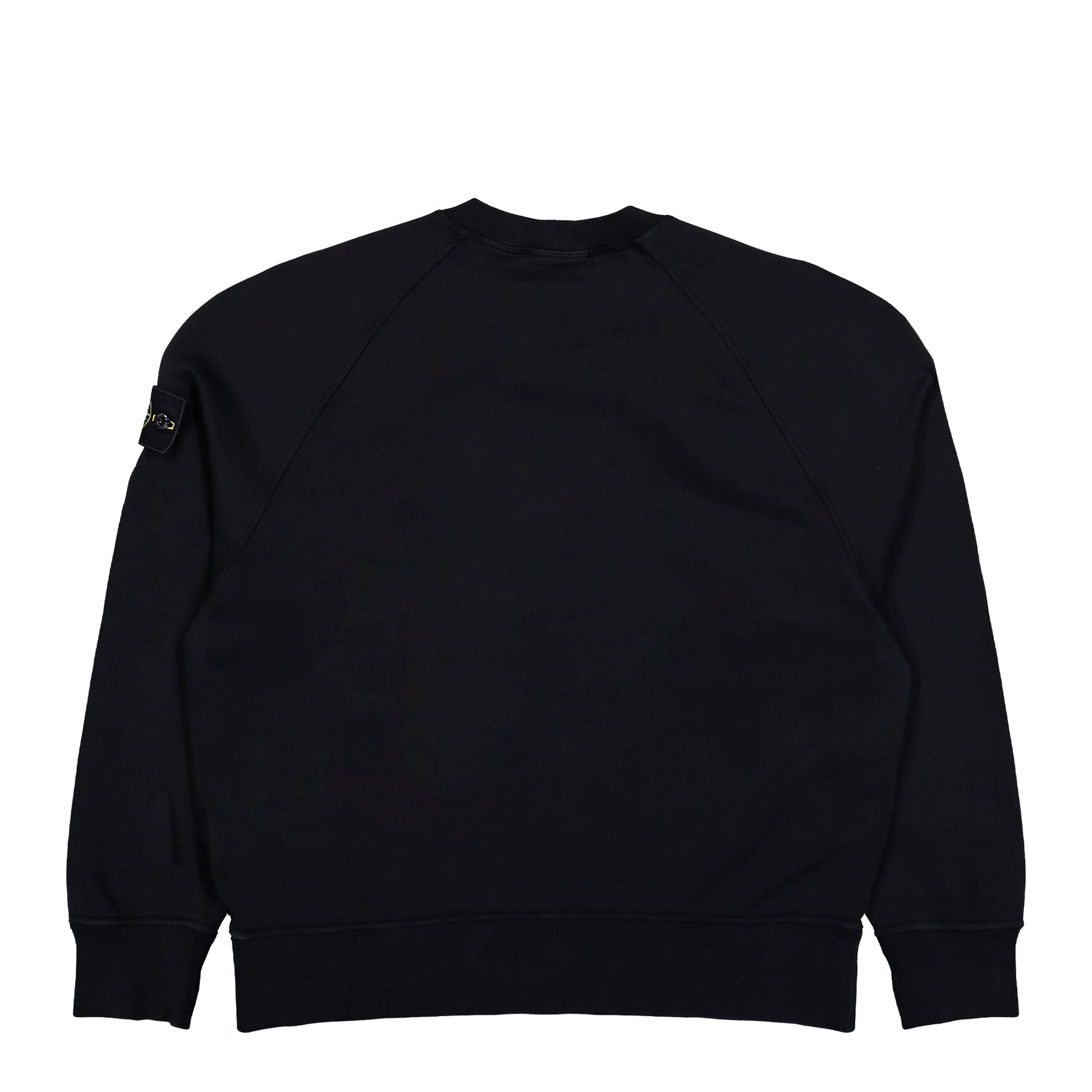 Stone Island Oversized Crewneck Sweatshirt With Raglan Sleeves Black  Sweatshirts L2S156100008-S0051 V0029 Detail View 2 | GATE
