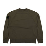 Stone Island Oversized Crewneck Sweatshirt With Raglan Sleeves Coal Grey Sweatshirts L2S156100008-S0051 V0078 Detail View 2 | GATE

