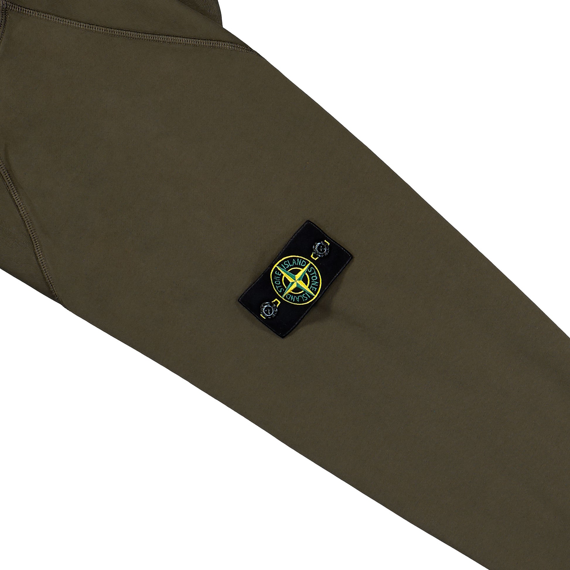 Stone Island Oversized Crewneck Sweatshirt With Raglan Sleeves Coal Grey Sweatshirts L2S156100008-S0051 V0078 Detail View 4 | GATE
