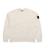 Stone Island Oversized Crewneck Sweatshirt With Raglan Sleeves Ivory  Sweatshirts L2S156100008-S0051 V0093 Detail View 1 | GATE
