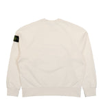 Stone Island Oversized Crewneck Sweatshirt With Raglan Sleeves Ivory  Sweatshirts L2S156100008-S0051 V0093 Detail View 2 | GATE
