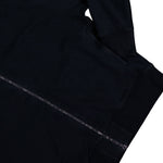 Stone Island Oversized Zip-Up Hooded Sweatshirt With Pockets Black Hoodies L2S156100009-S0051 V0029 Detail View 4 | GATE