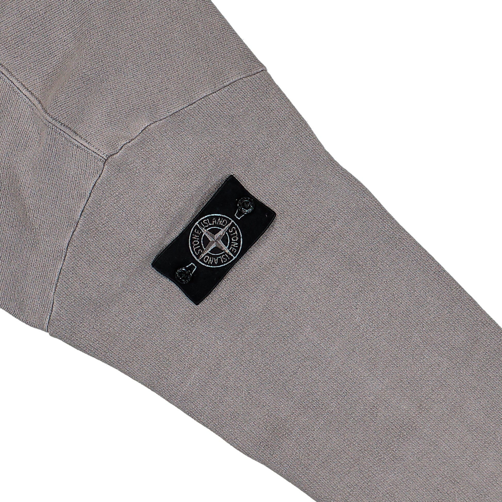 Stone Island Sweatshirt W Zipped Chest Pocket Grey Sweatshirts L2S156100028-S00T7 V0060 Detail View 4 | GATE