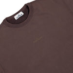 Stone Island Crewneck Sweatshirt Dark Burgundy Sweatshirts L2S156100037-S0E20 V0011 Detail View 3 | GATE