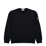 Stone Island Garment Dyed Sweatshirt With Compass Badge Black  Sweatshirts L2S156100049-S0A20 V0029 Detail View 1 | GATE
