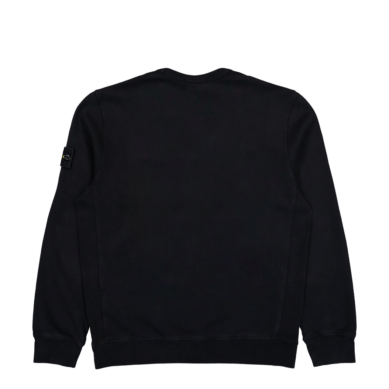 Stone Island Garment Dyed Sweatshirt With Compass Badge Black  Sweatshirts L2S156100049-S0A20 V0029 Detail View 1 | GATE
