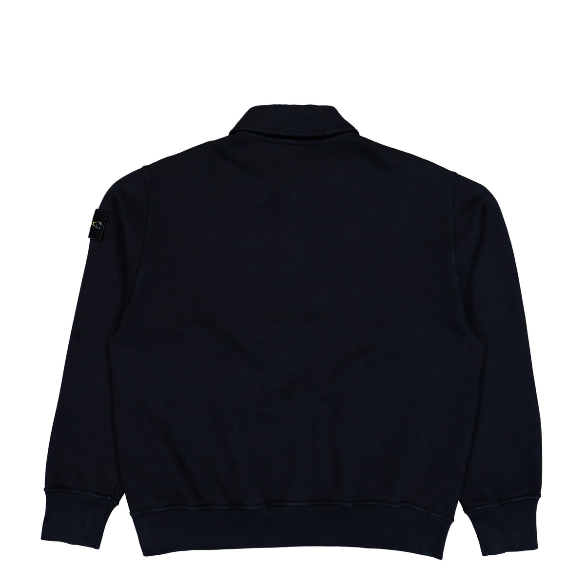 Stone Island Crewneck Sweatshirt W Button Fastening Navy Blue Sweatshirts L2S156100054-S0458 V0020 Detail View 1 | GATE
