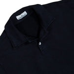 Stone Island Crewneck Sweatshirt W Button Fastening Navy Blue Sweatshirts L2S156100054-S0458 V0020 Detail View 3 | GATE