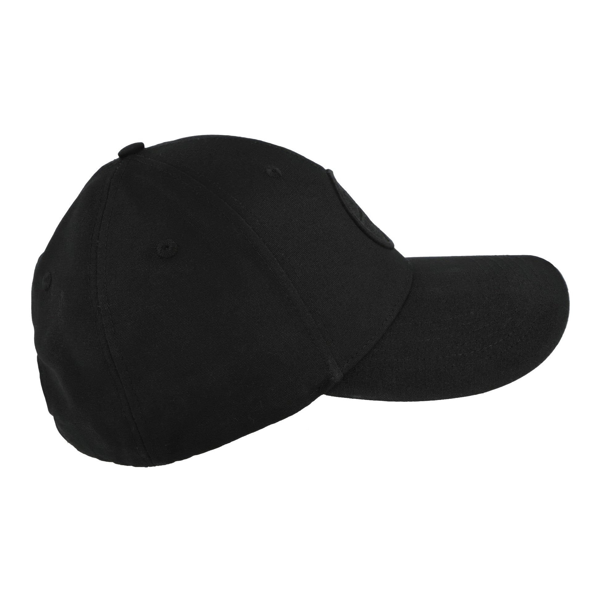 Stone Island Baseball Cap With Compass Embroidery Black Caps L2S159100013-S0248 V0029 Detail View 3 | GATE