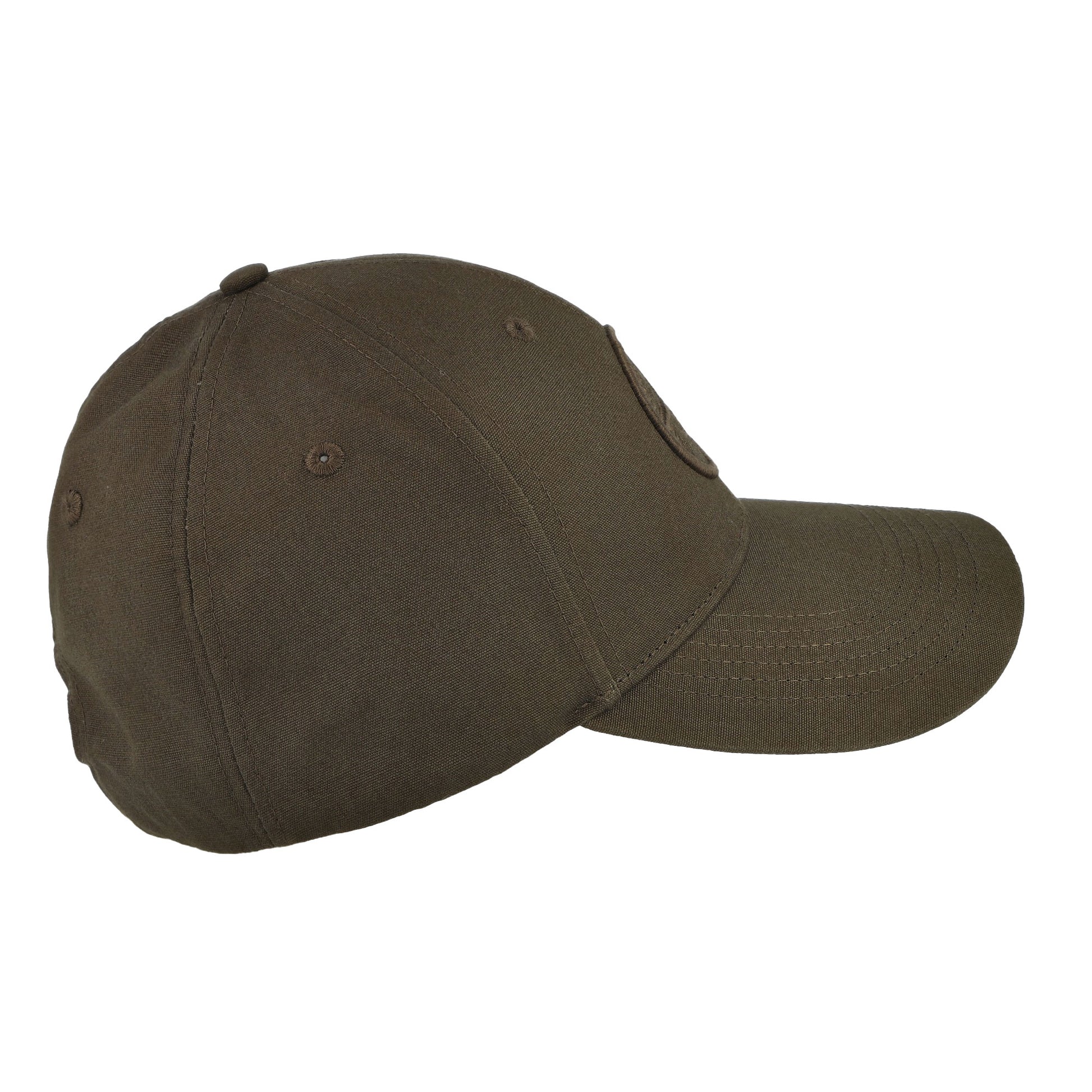 Stone Island Baseball Cap With Compass Embroidery Military Green Caps L2S159100013-S0248 V0029 Detail View 3 | GATE