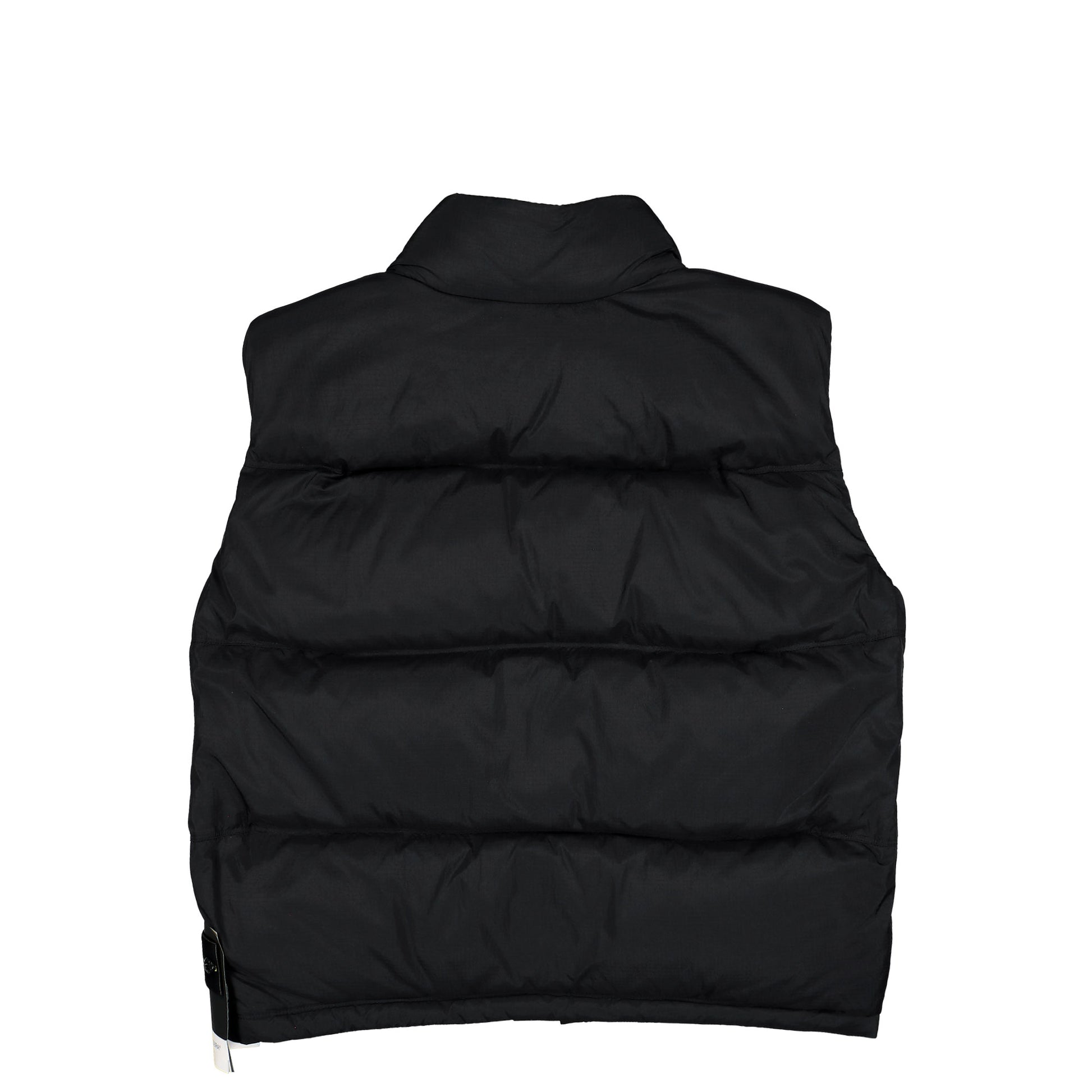 Stone Island Ripstop Cordura® Lightweight Down Vest W Zip Pockets Black Vests L2S15G100004-S0483 V0029 Detail View 2 | GATE