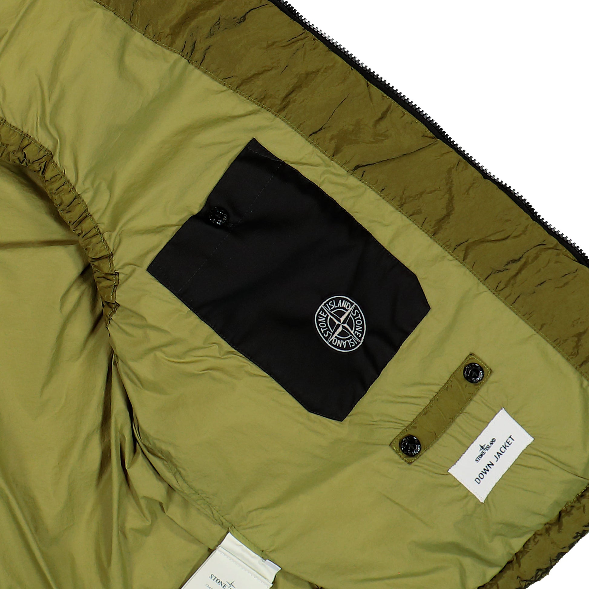 Stone Island Nylon Metal Vest W Anti Drop Finish Cactus Vests L2S15G100008-S0019 V005R Detail View 5 | GATE