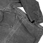 Stone Island Uneven Pigment Dyed Anorak With Anti Drop Finish Black Jackets L2S15Q100035-S00V1 V0029 Detail View 4 | GATE