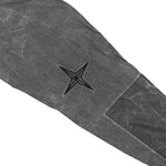 Stone Island Uneven Pigment Dyed Anorak With Anti Drop Finish Black Jackets L2S15Q100035-S00V1 V0029 Detail View 6 | GATE