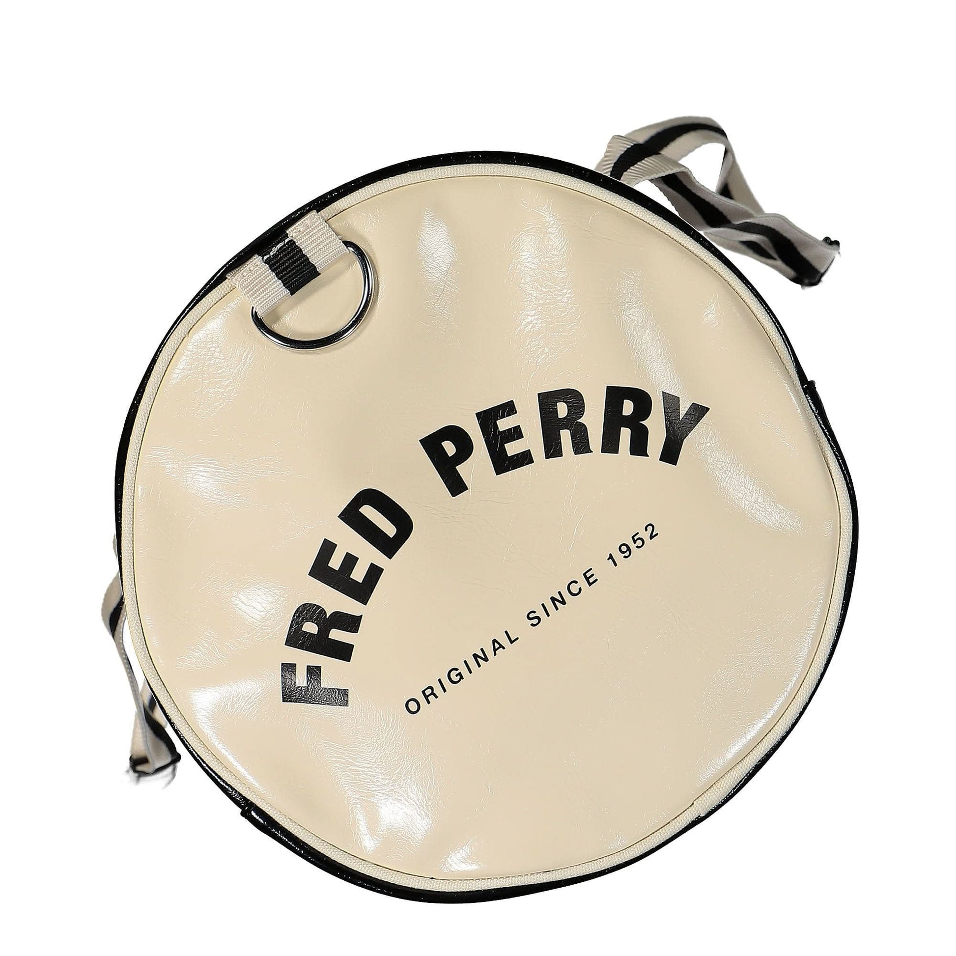 Fred Perry Classic Barrel Bag Black Detail view 3 | Gate