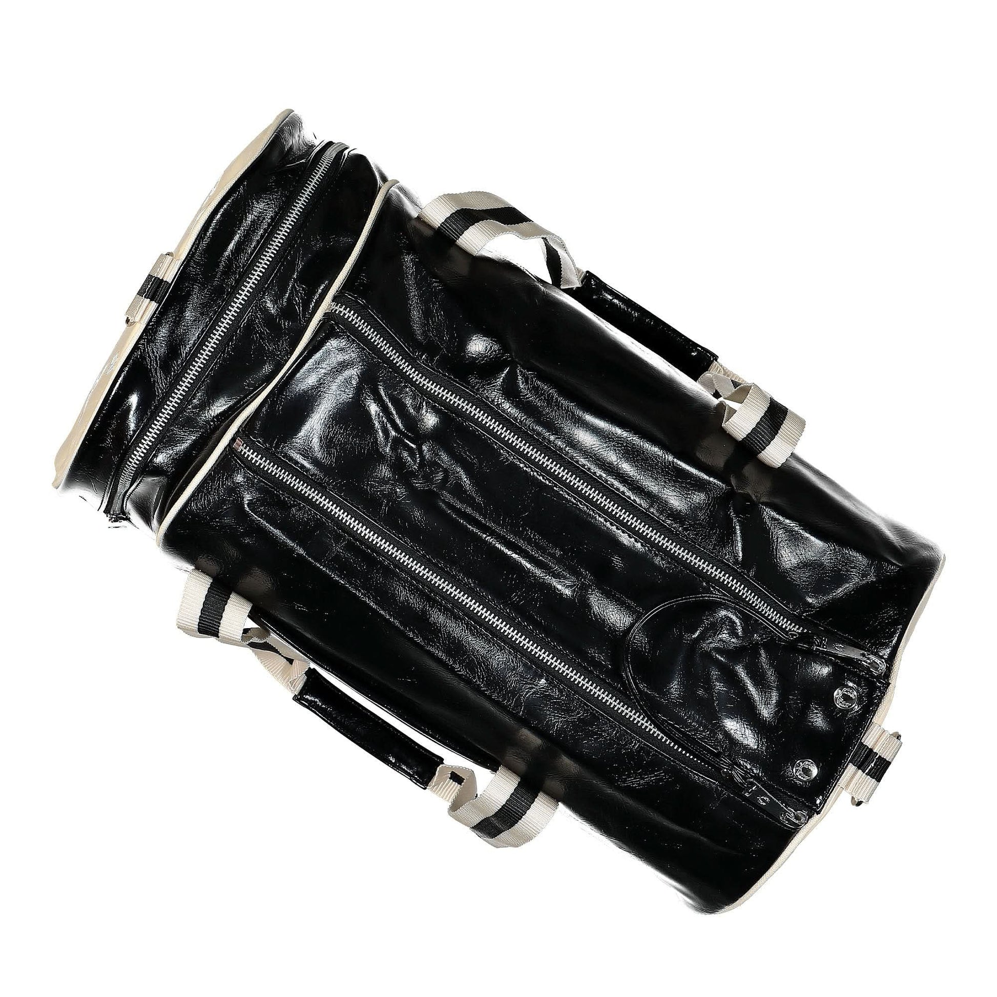 Fred Perry Classic Barrel Bag Black Detail view 4 | Gate