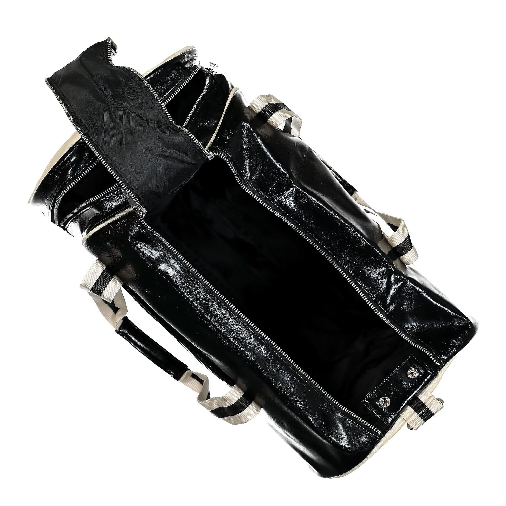 Fred Perry Classic Barrel Bag Black Detail view 6 | Gate