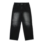 Washed Panelled Denim