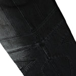 Washed Panelled Denim