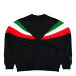 Willy Chavarria x adidas Chicano Sweatshirt Black   Sweatshirt LC8126 Detail View 2 | GATE
