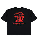 Willy Chavarria x adidas  Atelier Tee Black T-Shirts LC8135 Detail View 2 | GATE
