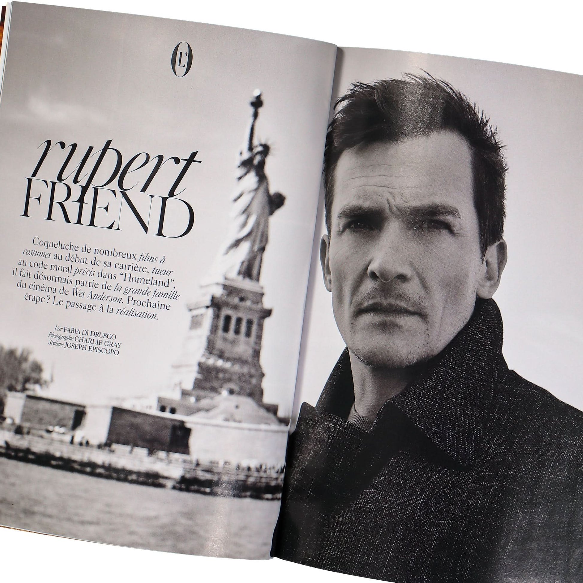 L’Officiel Hommes Numéro 78 - Joseph Quinn Cover Multicolor Detail view 3 | Gate