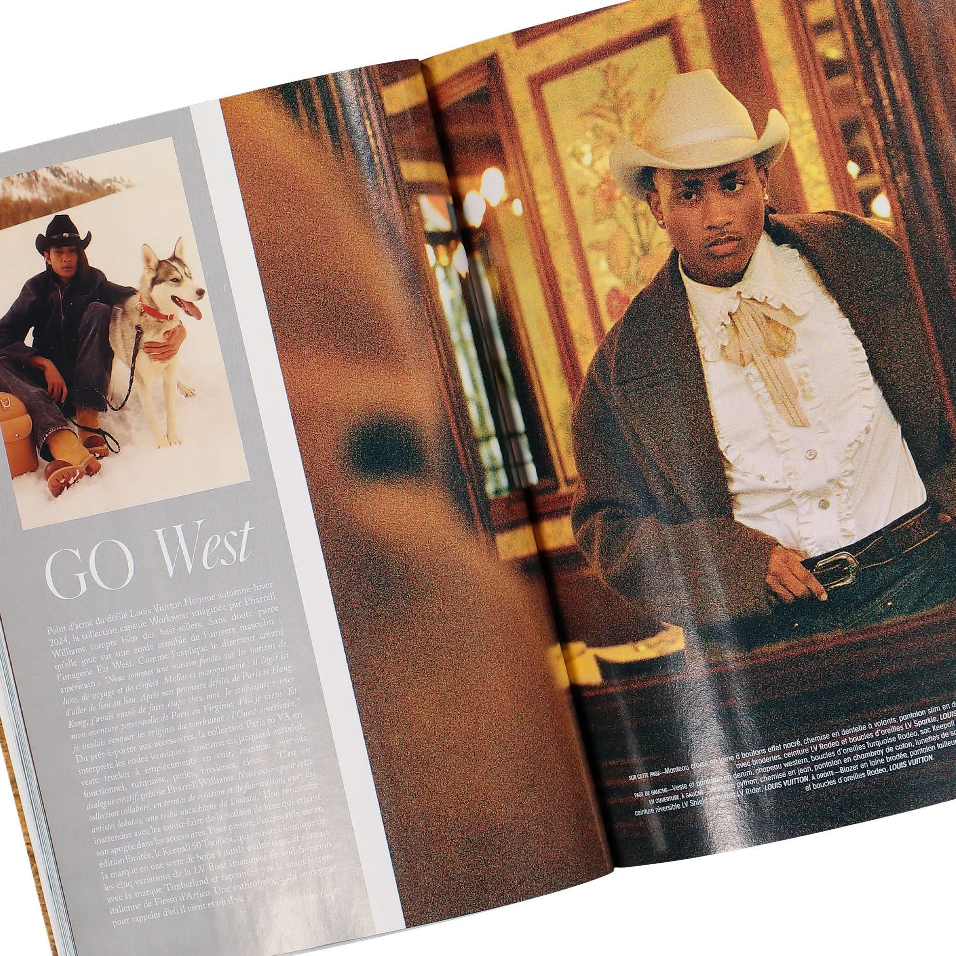 L’Officiel Hommes Numéro 78 - Joseph Quinn Cover Multicolor Detail view 4 | Gate