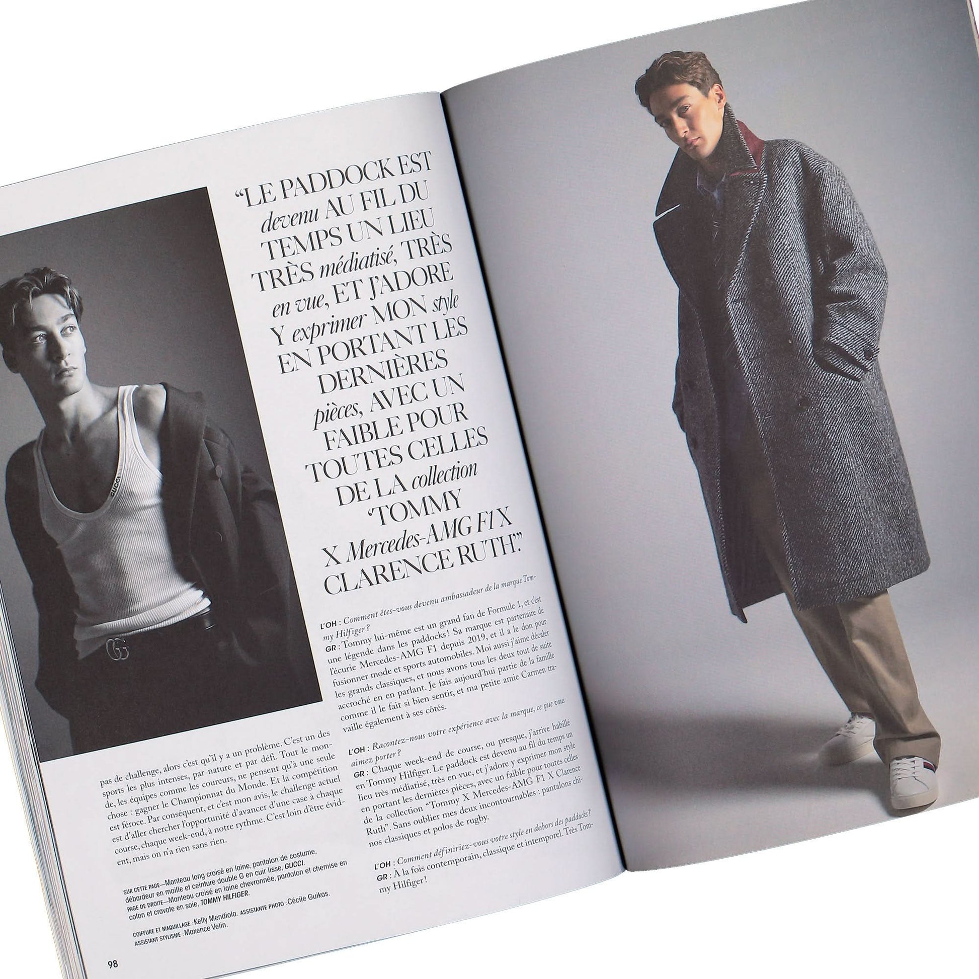 L’Officiel Hommes Numéro 78 - Joseph Quinn Cover Multicolor Detail view 8 | Gate