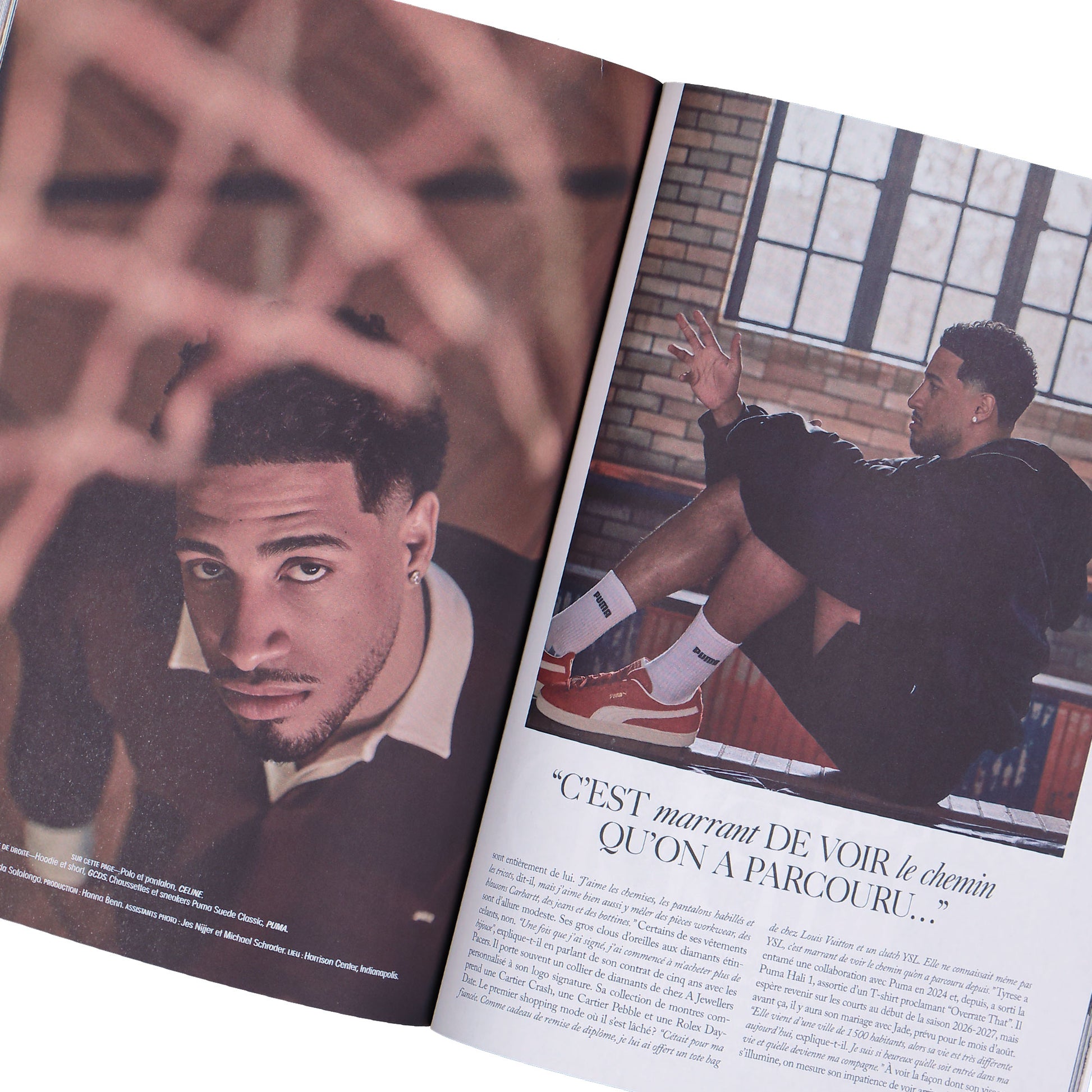 L’Officiel Hommes Numéro 81 - Tyrese Haliburton Cover Multicolor Magazines L11435 Detail View 8 | GATE