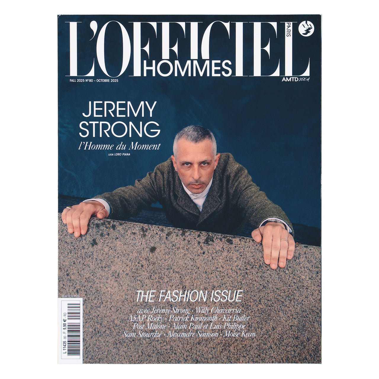 L’Officiel Hommes Numéro 80 - Jeremy Strong Cover Multicolor Magazines L11435 Detail View 1 | GATE