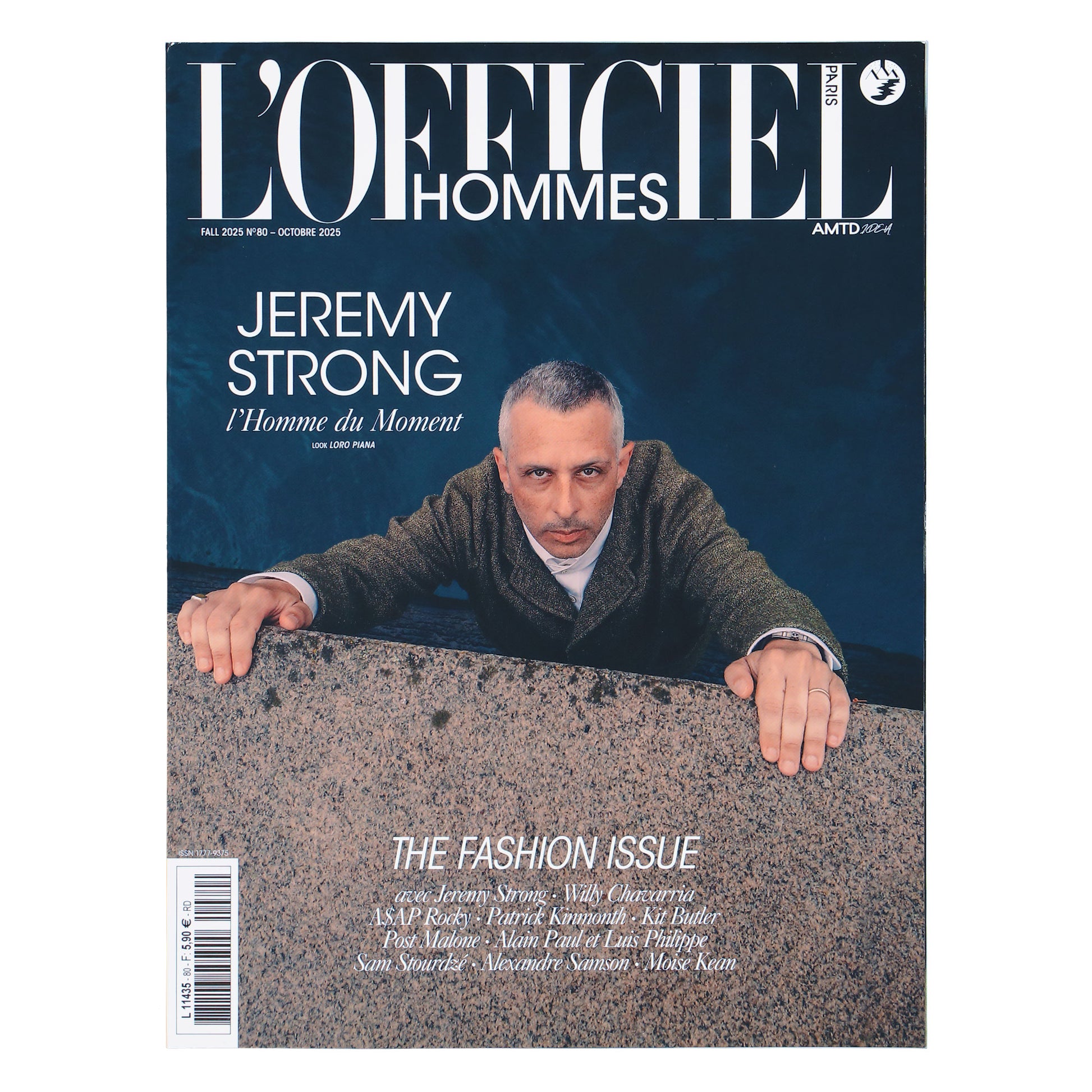 L’Officiel Hommes Numéro 80 - Jeremy Strong Cover Multicolor Magazines L11435 Detail View 1 | GATE