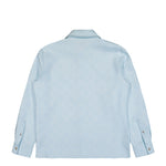 Casablanca Monogram Shirt Pale Blue Shirts M-AW25-JK-419-01 Detail View 2 | GATE
