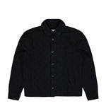 Casablanca Denim Monogram Shacket Black Jackets M-AW25-JK-420-01 Detail View 1 | GATE
