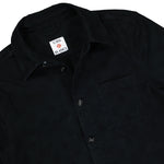 Casablanca Denim Monogram Shacket Black Jackets M-AW25-JK-420-01 Detail View 3 | GATE

