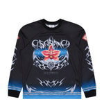 Casablanca Long Sleeve Football Tee Blade Longsleeves M-AW25-JTP-248-02 Detail View 1 | GATE