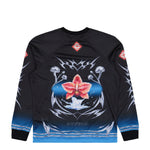 Casablanca Long Sleeve Football Tee Blade Longsleeves M-AW25-JTP-248-02 Detail View 2 | GATE