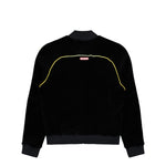 Casablanca Velour Track Jacket Black Tracksuit Tops M-AW25-JTP-421-01 Detail View 2 | GATE