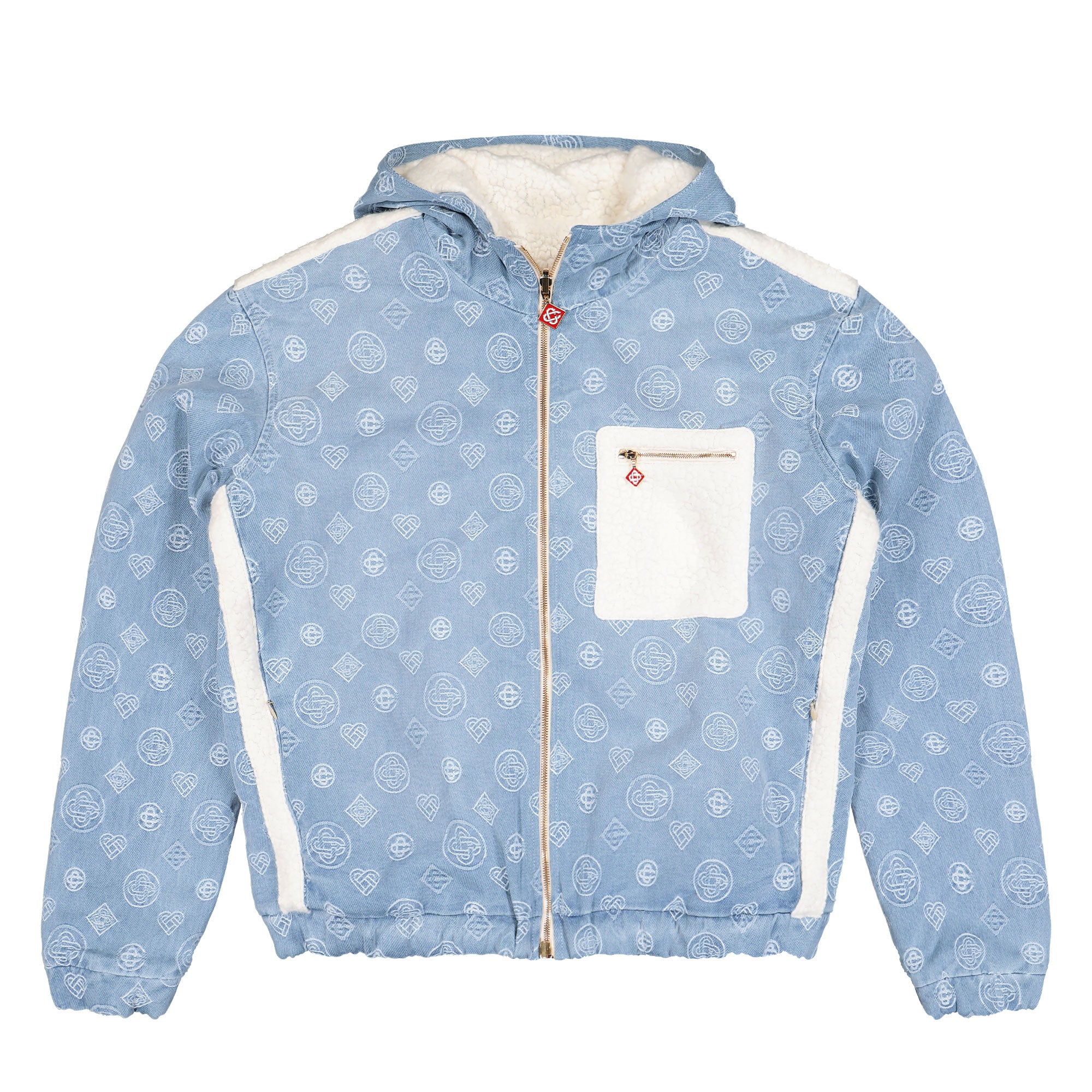 Cashmere Terry Denim Reversible Jacket | GATE