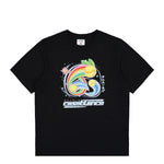 Casablanca Manga Tennis Ball Printed T-Shirt  Manga Tennis Ball T-Shirts M-AW25-JTS-001-08 Detail View 1 | GATE