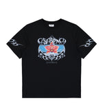 Casablanca Blades Printed Oversized T-Shirt Blades T-Shirts M-AW25-JTS-044-05 Detail View 1 | GATE