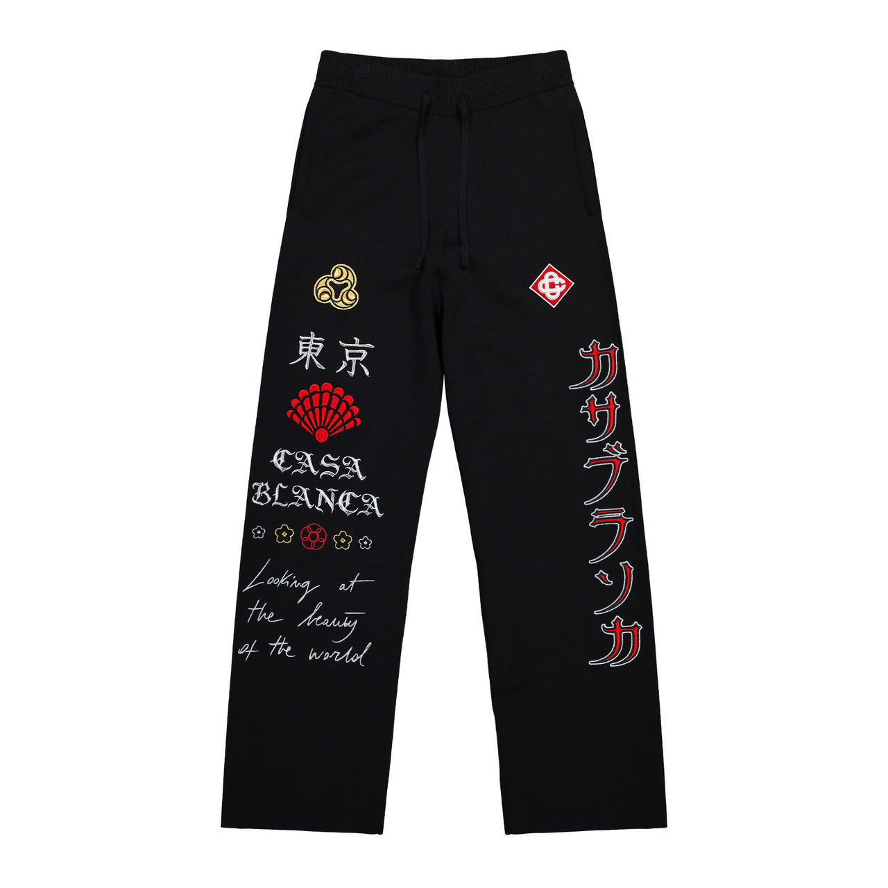 Casablanca Bosozuku Track Pant Bosozuku Sweat & Track Pants M-AW25-KW-1120-01 Detail View 1 | GATE

