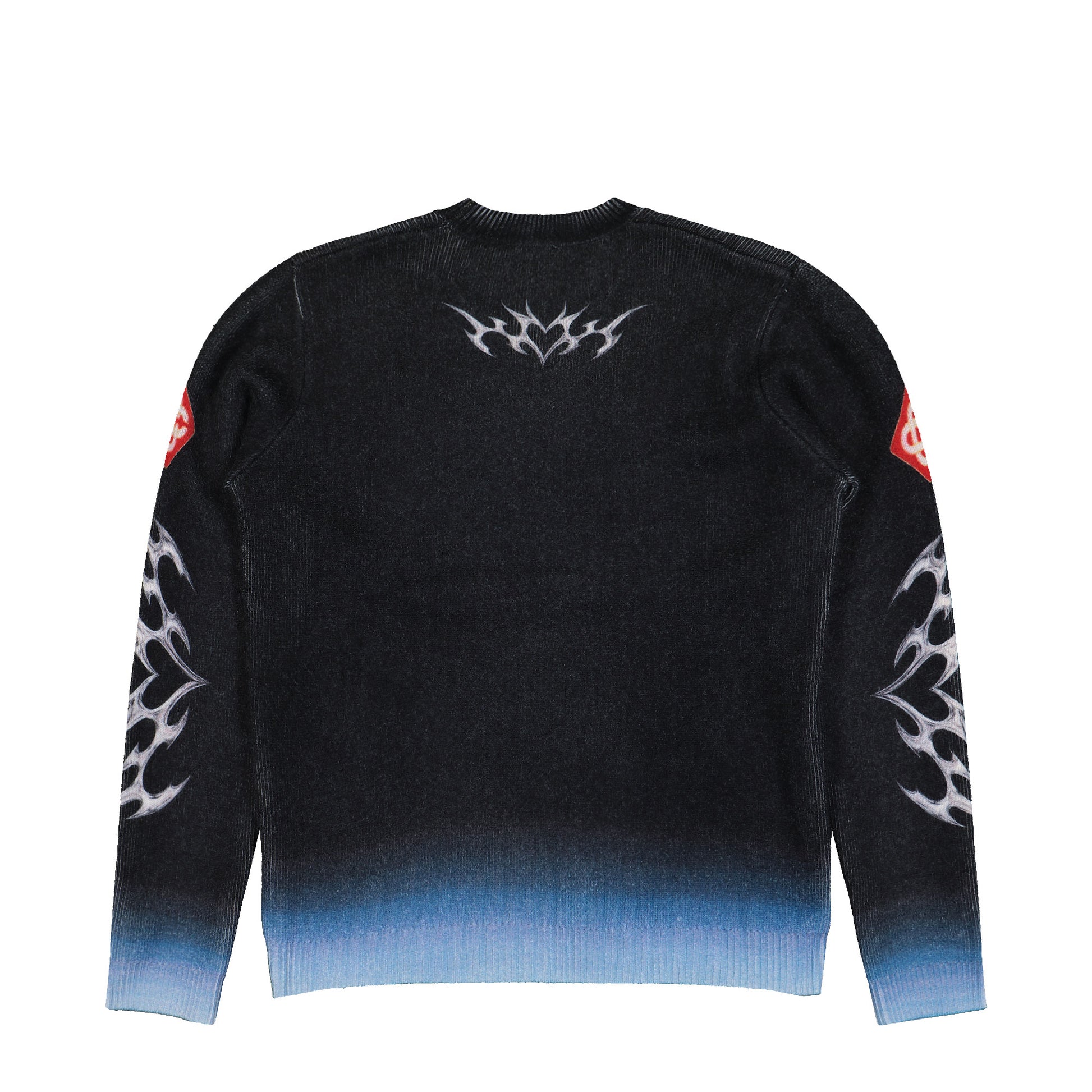 Casablanca Blades Printed Crew Blades Sweatshirts M-AW25-KW-1166-01 Detail View 2 | GATE
