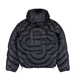 Casablanca CC Quilted Puffer Jacket Black Jackets M-AW25-OT-140-01 Detail View 2 | GATE