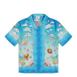 Casablanca Cuban Collar Short Sleeve Shirt Kawaii Motif Shirts M-AW25-SH-003-04 Detail View 1 | GATE
